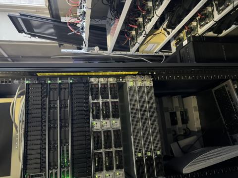 A subset of the different servers and IoT devices being part of the CyberLab